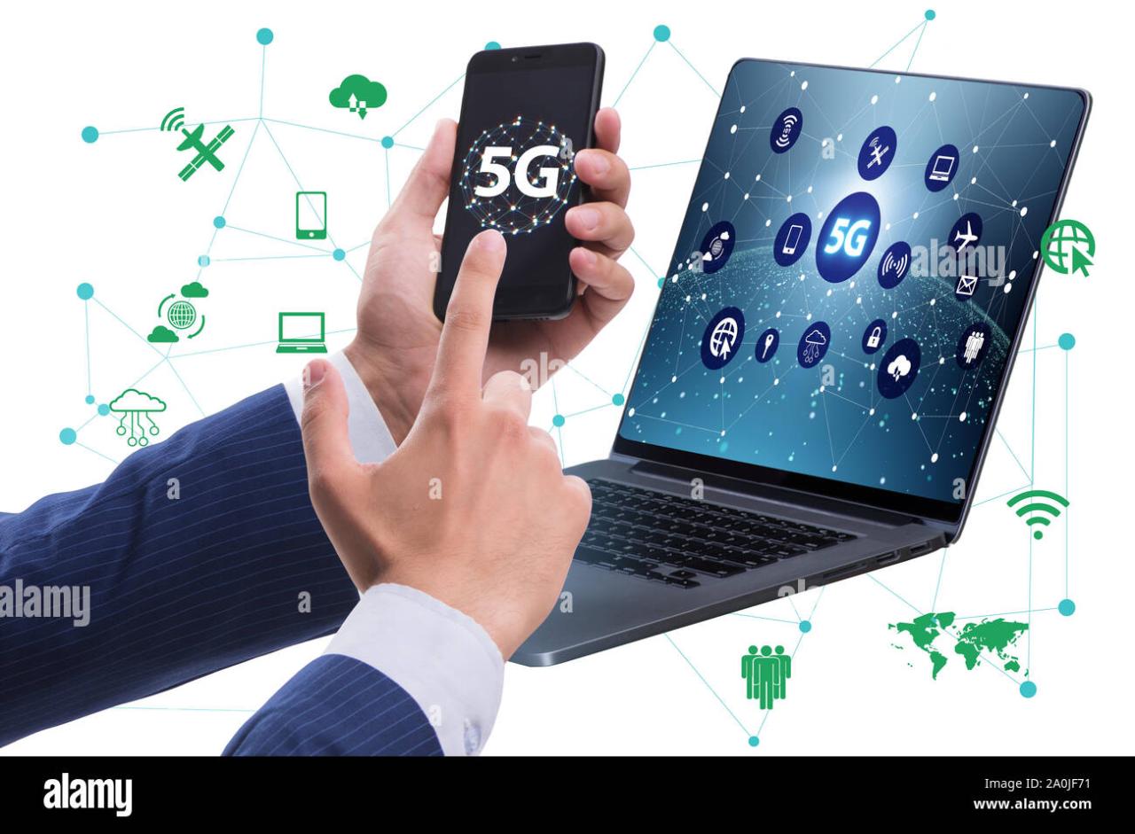 5G technology concept - high internet speed Stock Photo - Alamy How Does 5G Technology Affect Internet Connectivity Speed