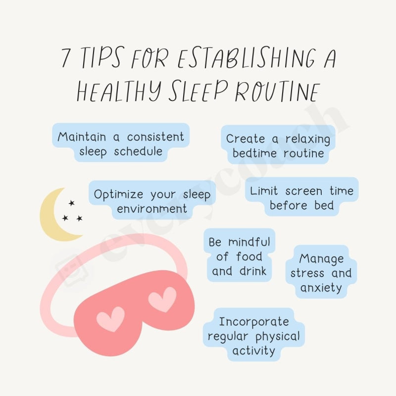 How To Establish A Healthy Sleep Routine For Adults