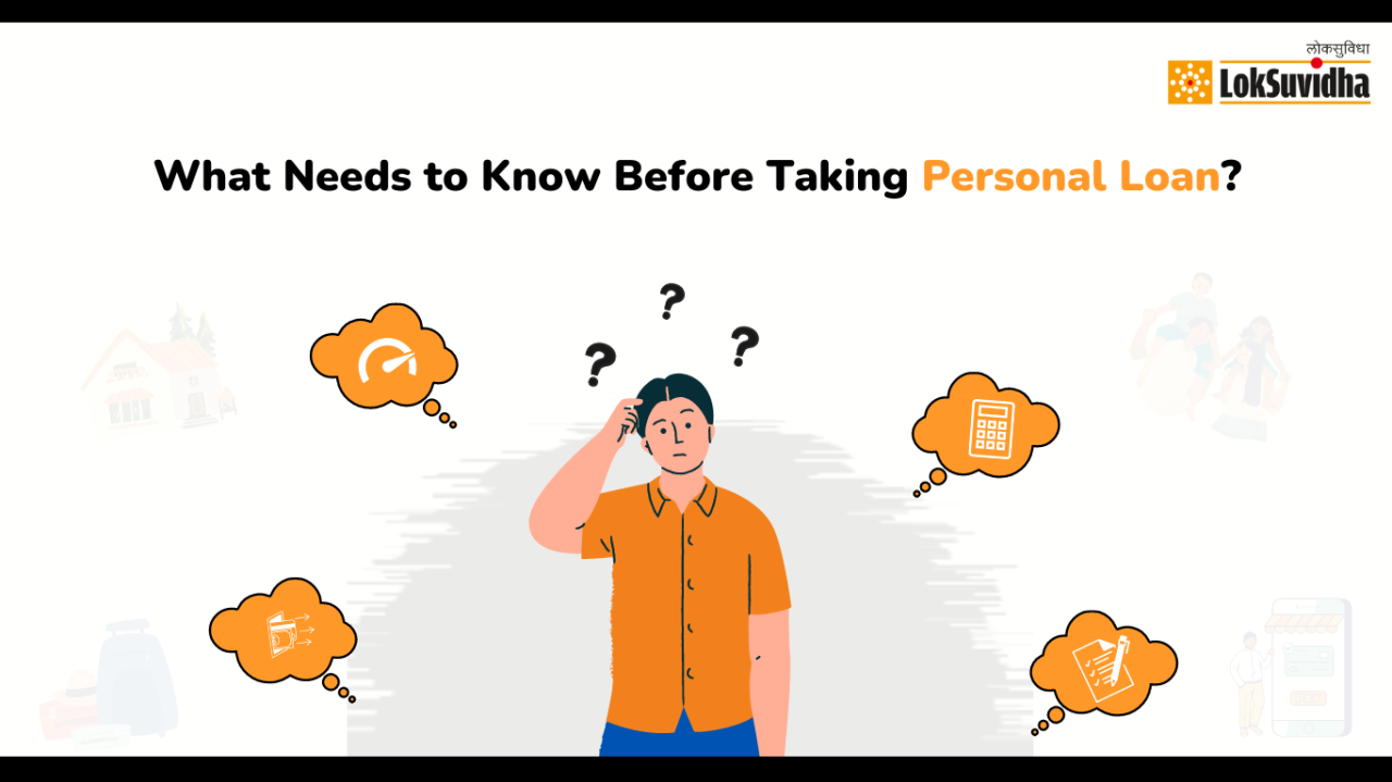 What To Consider Before Taking A Personal Loan