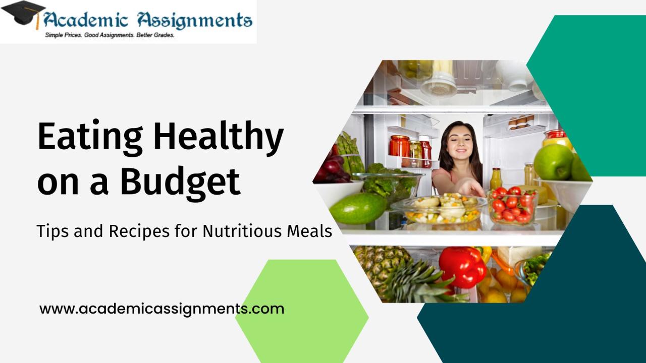 How To Develop Healthy Eating Habits On A Budget