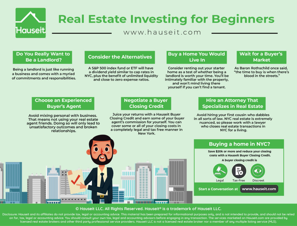 Real Estate Investing for Beginners | Hauseit® NYC How To Invest In Real Estate For Beginners