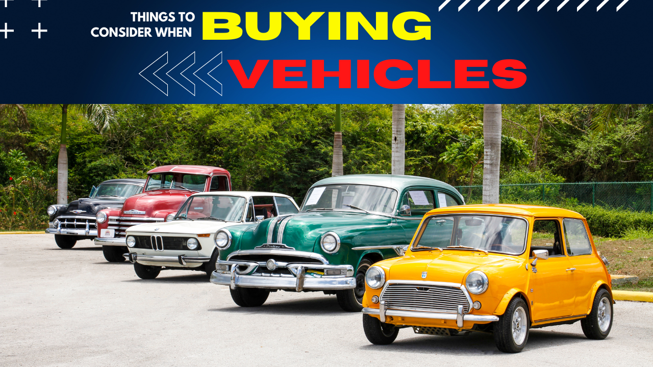 What To Consider When Buying A Used Vehicle