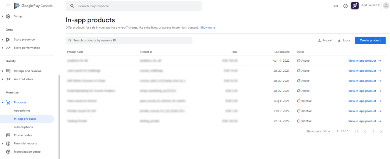 How to create In-app purchases for the Android Mobile App : LearnWorlds ... Best Practices For Managing In-App Purchases On Mobile Games
